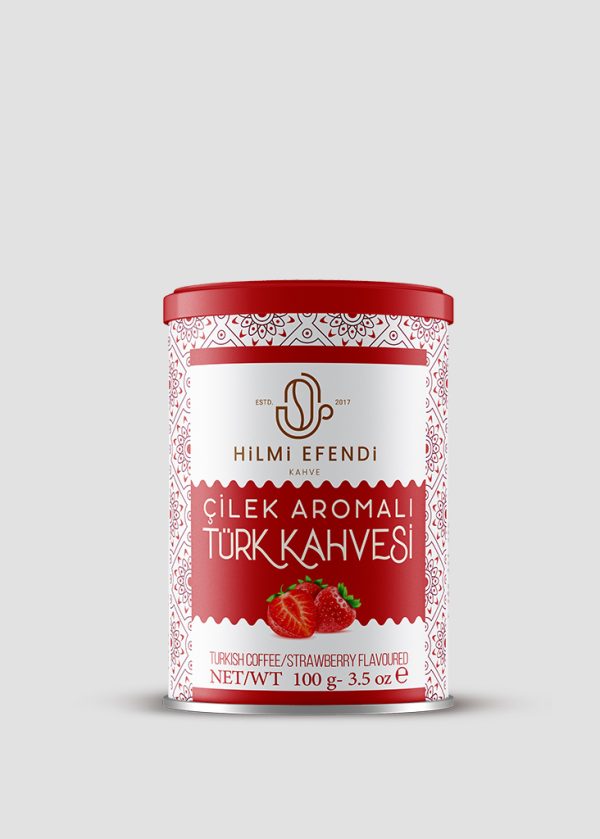 Çilek Aromalı Türk Kahvesi